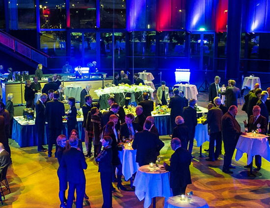 Galaempfang in der Rotunde der Musik- und Kongresshalle Lübeck