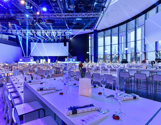 Galaempfang in der Rotunde der Musik- und Kongresshalle Lübeck