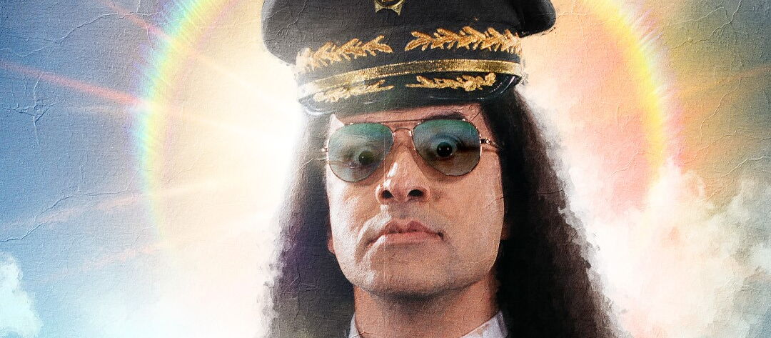 Portrait Bülent Ceylan in Uniform als Kunstwerk