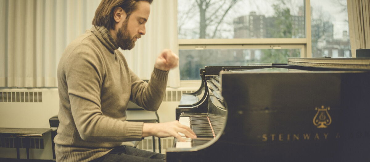 Daniil Trifonov spielt Klavier