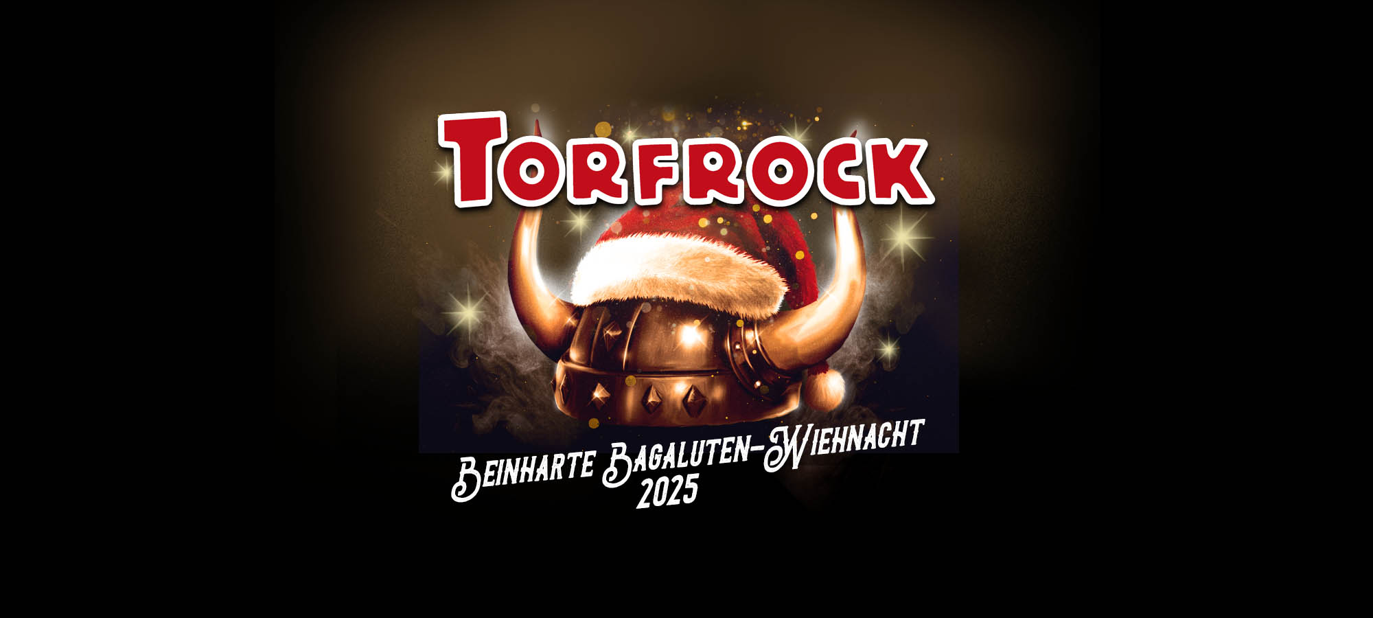 Torfrock 34. Bagaluten Wiehnacht Bandmitglieder Torfrock ins Bild grölend
